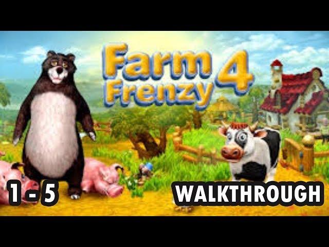 Farm Frenzy 4 - 1 - 5. Friend - Gold (Walkthrough)