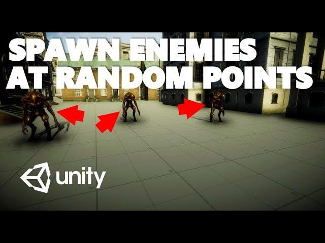 HOW TO RANDOMLY SPAWN ENEMY POSITIONS WITH C# UNITY TUTORIAL