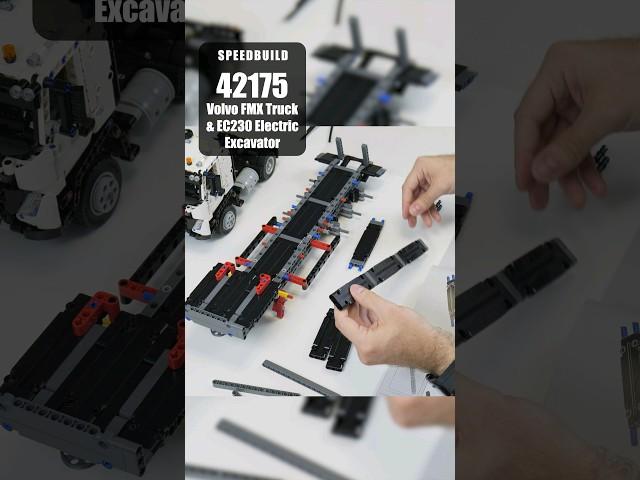 LEGO 42175 Speedbuild | LEGO Volvo FMX Truck & EC230 Electric Excavator Timelapse LEGO Technic 2024