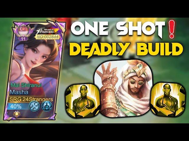 THIS PERFECT ONE SHOT BUILD TURNS MASHA INTO A ONE HIT ANYTHING IN THIS META!