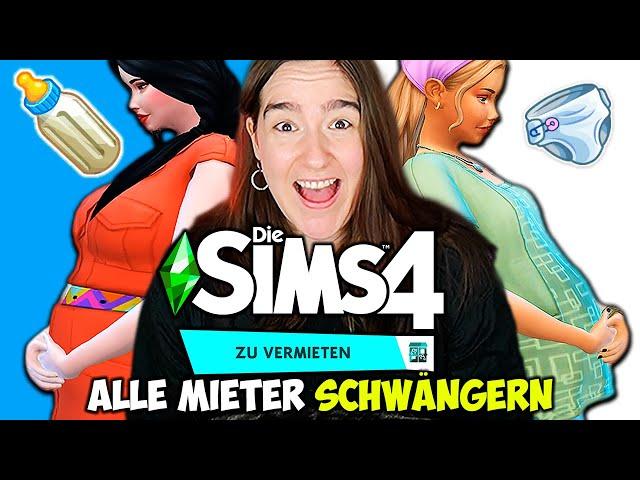 Wir testen das NEUE Pack ABER schwängern ALLE MIETER!  Die Sims 4 Zu vermieten Nesmeralda