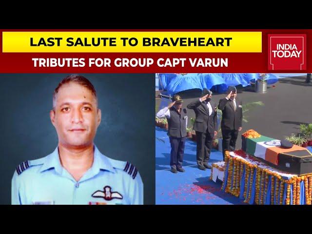 3 Services Pay Last Tributes To Group Captain Varun Singh, Mortal Remains To Reach Bhopal Today