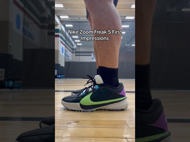 Nike Zoom Freak 5 “Made in Sepolia” On Feet Looks and First Impressions #shorts #sneakers