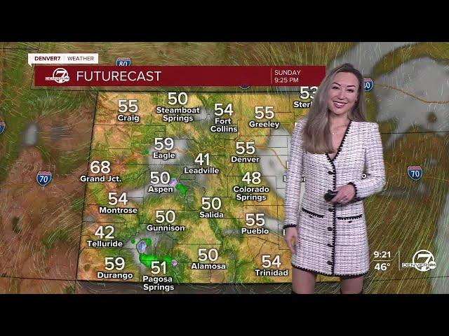 After a soggy start, expect clearing skies and cool temps this Sunday