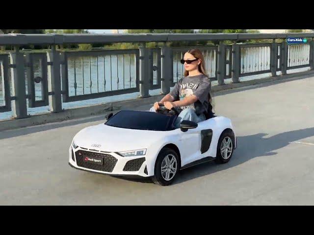 Детский электромобиль AUDI R8  Большой и мощный!