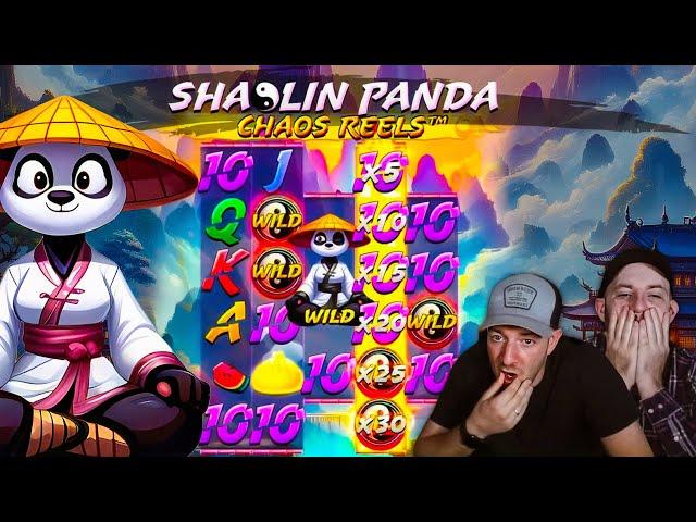 EPIC BONUS BUY!!  Shaolin Panda  BIG SLOT WIN!