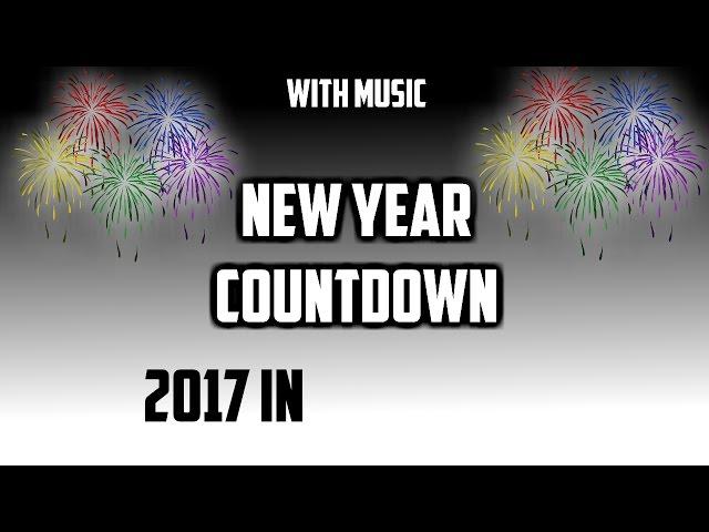 New year  | NEW YEAR COUNTDOWN | New year's countdown | 2017 countdown