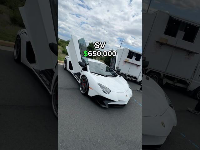 Inside The Lamborghini Aventador SV!