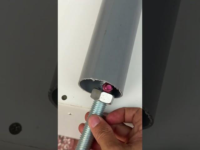 A great tip for tightening a nut in a tight spot.