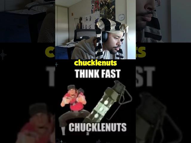 Bro did “Think Fast Chucklenuts!” ️