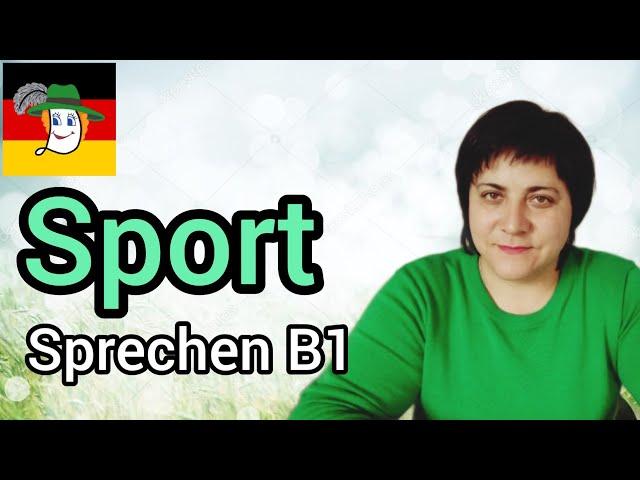 98. Sprechen B1 - Sport.