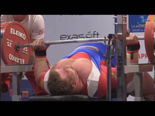 Konovalov Andrey - Total 1202,5 (470, 365, 367,5) kg @ 120+ kg / European Open Championships 2016