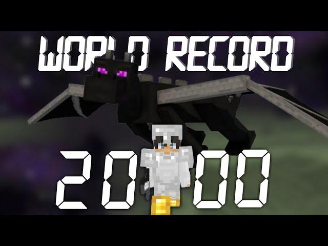 Minecraft Epic SPEEDRUN In Mobile | New World Record ?