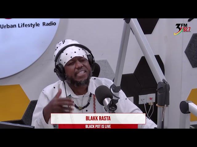 Blakk Rasta reveals the day he will leave 3FM 92.7 should this particular candidate be voted as Pres