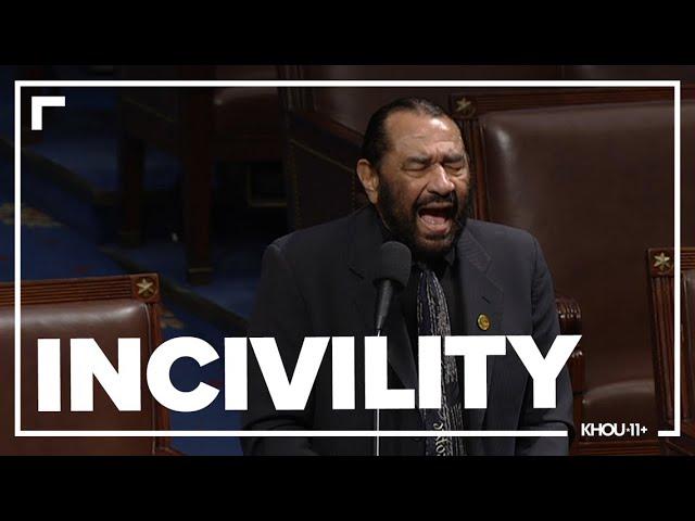 Rep. Al Green speaks after House censure