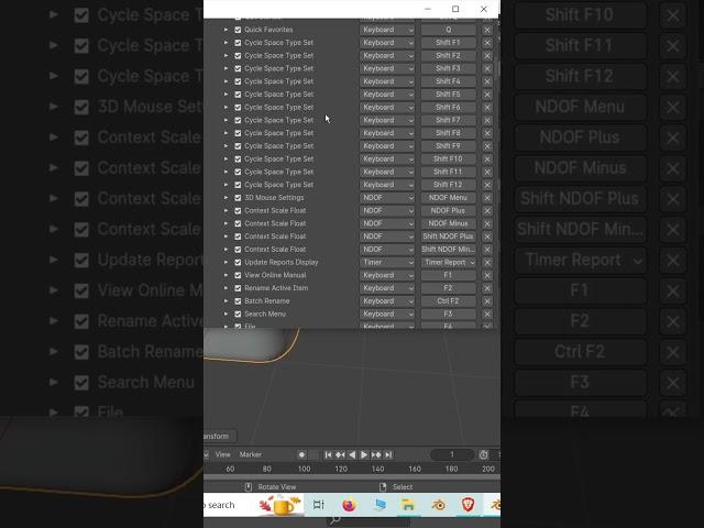 Change Shortcuts keymap in blender #shorts #blender3d #blendersecrets #blender3dmodelling #intamil