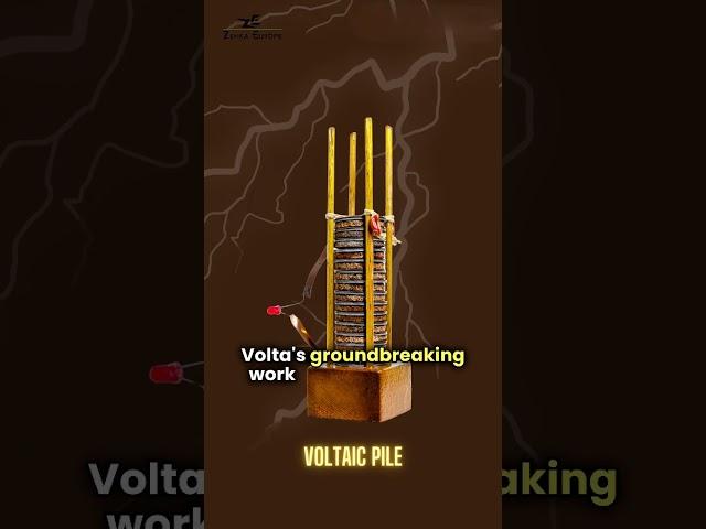 Alessandro Volta: The Pioneer of the First True Battery | Day 3 |@ZenkaEurope  #techtitans #volta