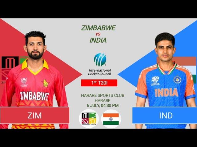 ZIM VS IND Fantasy Dream11 Prediction, ZIM VS IND 2024, ZIM VS IND 1st T20 match prediction