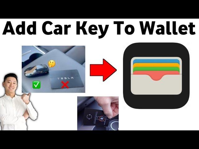 How To Add Car Key To Apple Wallet (2024)