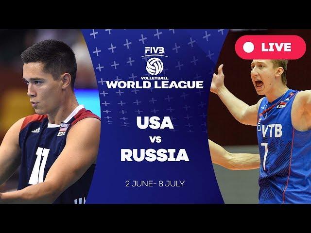 USA v Russia - Group 1: 2017 FIVB Volleyball World League