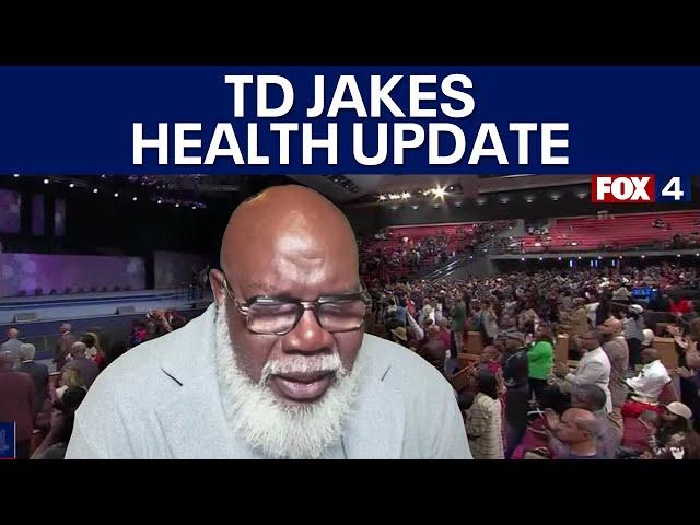 Bishop T.D. Jakes gives update on health after "life-threatening calamity"