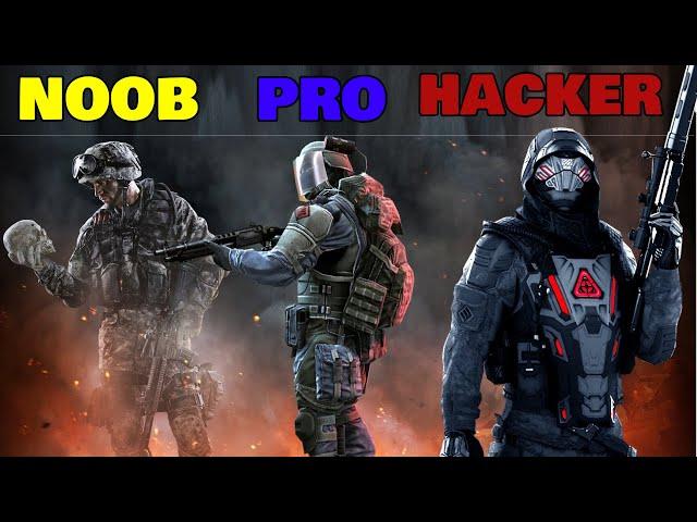 NOOB vs PRO vs HACKER - Warface Mobile