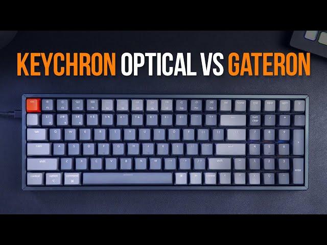 Keychron Optical vs. Gateron Switches | Sound Test Comparison