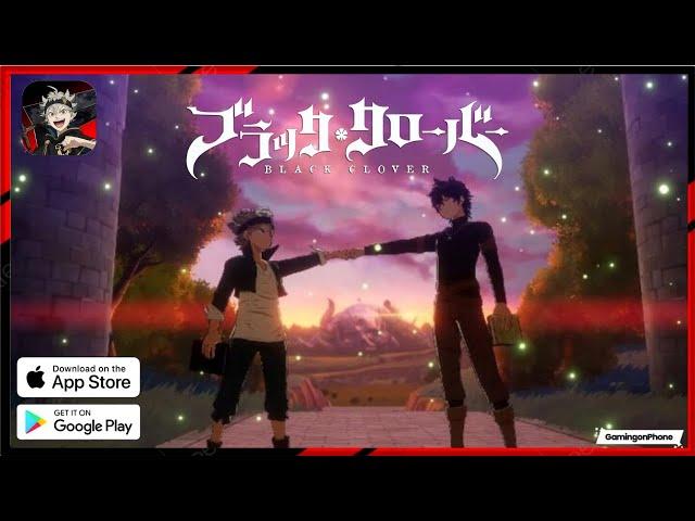 Black Clover Mobile 2022 - Open World Gameplay First Look & Trailer(iOS, Android)