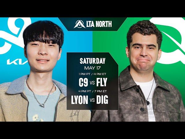 C9 vs FLY | LYON vs DIG - 2025 LTA North Split 2 - W7D1