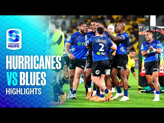 HIGHLIGHTS | Hurricanes v Blues | Round 3, 2025