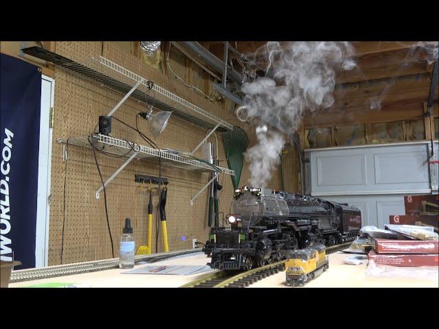 The Massive MTH One Gauge (G Scale) Big Boy w/ Smoke, DCC & Sound, 4-8-8-4 Union Pacific (UP)! 1:32!