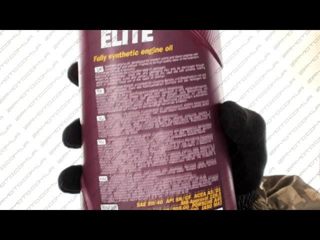 Масло   4T, 1л   SAE 5W-40, синтетика, Elite 5W-40 API SN/CF   MANNOL...
