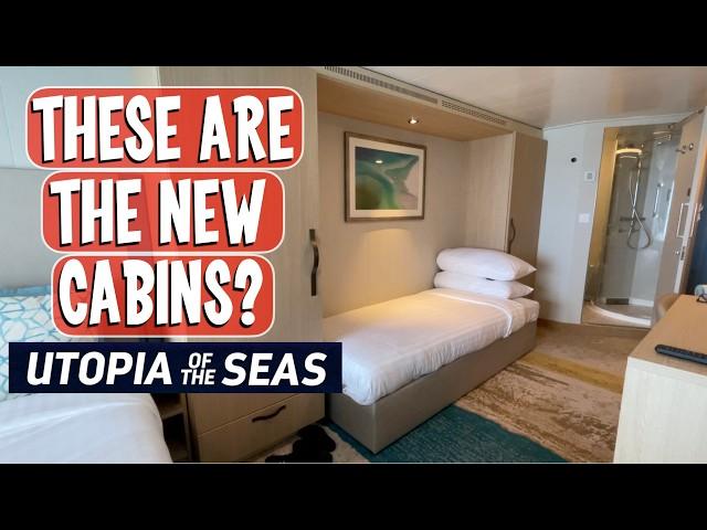 CHEAP Looking Cabins on Utopia of the Seas? - Royal Caribbean's Newest Cruise Ship Room Tour