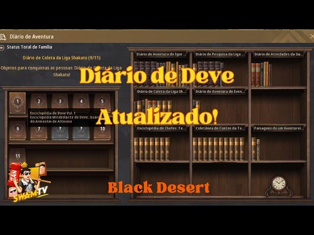 Diario de Deve Atualizado! Black Desert 2023