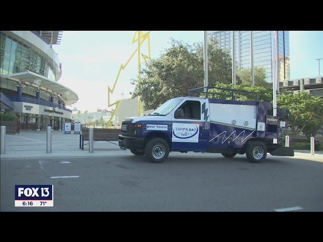 Ride a 'Zamboni' to Tampa Bay Lightning games