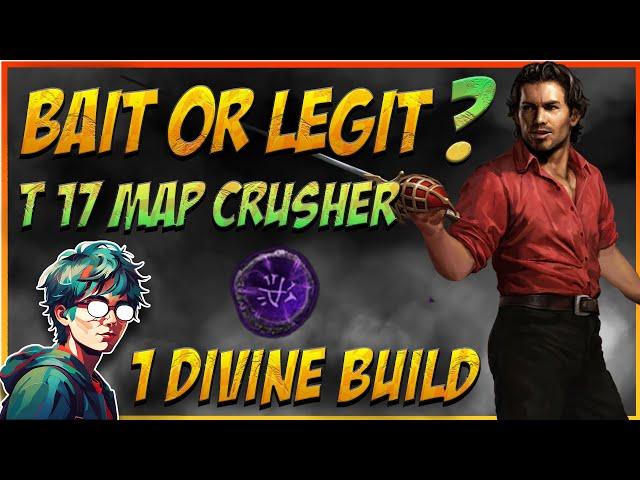 IS THIS 1 Divine Build Bait Or LEGIT ?! T17 Map Crusher / Q & A - Path Of Exile 3.25