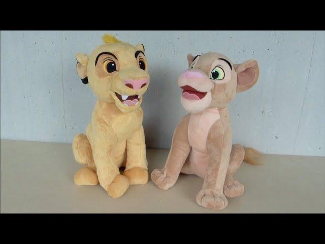 Kitwana's Toys #150: 2017 Disney Parks The Lion King Simba & Nala 13" Plush