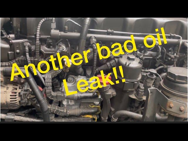 Day in the life of a HGV Mechanic- VLOG- DAF CF85- Huge oil leak and Prop centre bearing worn!