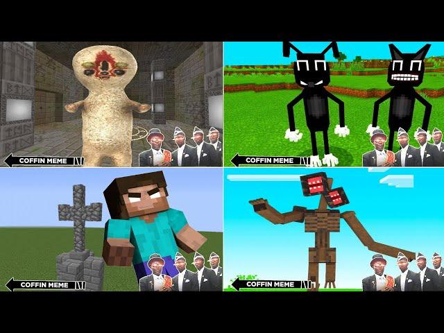 Coffin Meme but I didn't die Part 5 - Minecraft - Lucky Creeper