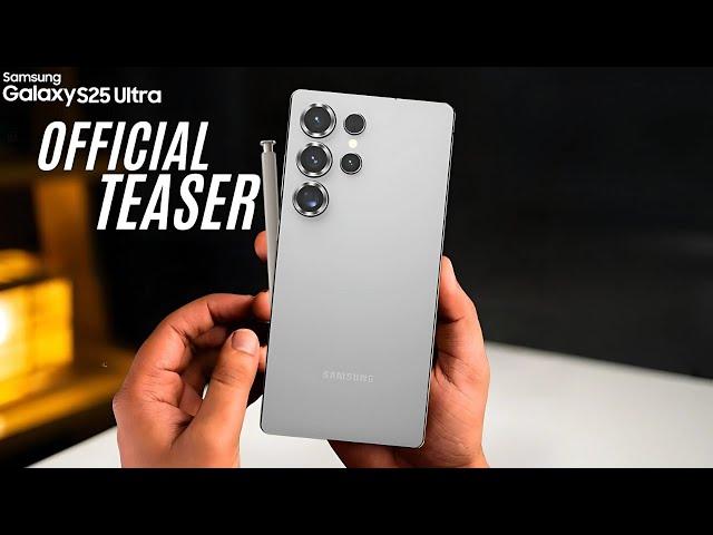 Samsung Galaxy S25 Ultra - OFFICIAL TEASER VIDEO!