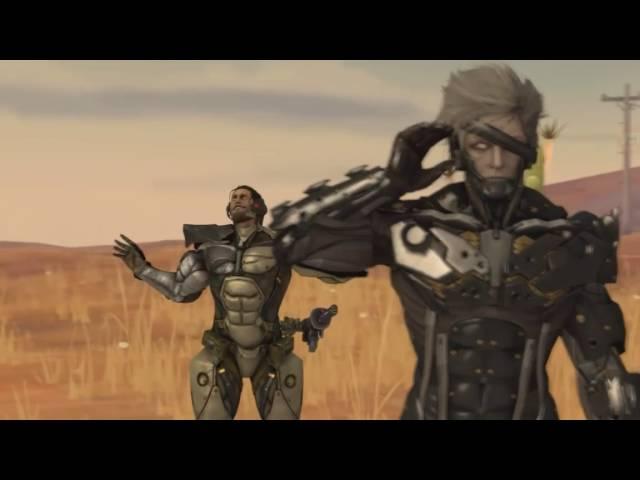 Reaction [SFM] Metal Gear Rising: Deleted Battle Scene