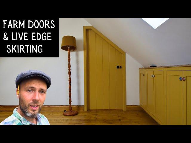 Making Farm Style Doors & Live Edge Skirting Boards | Base Boards