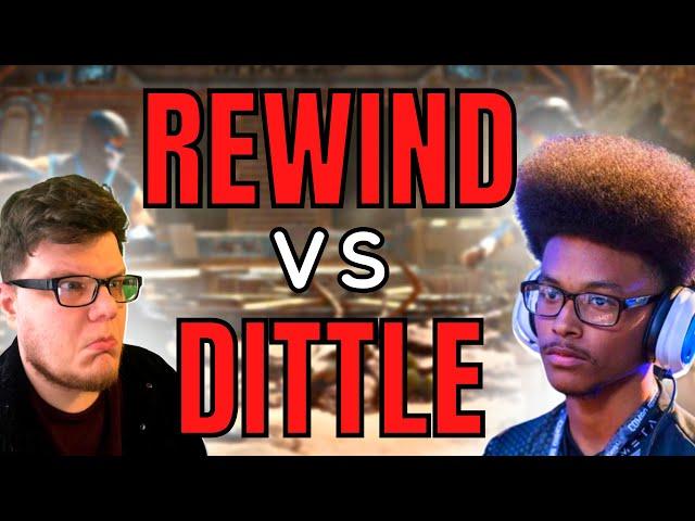 REWIND VS DITTLE! MONEY MATCH! INSANE GAMEPLAY! MORTAL KOMBAT 11!