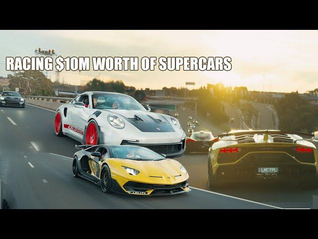 WE RACED $10M WORTH OF SUPERCARS - MOTOR EX PART III