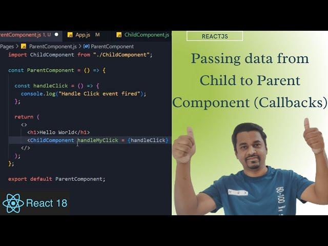 Passing Data from Child to Parent Components in React