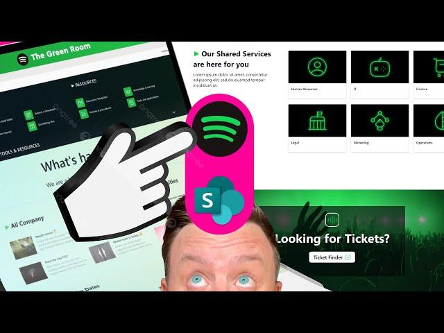 How I designed the Spotify Intranet Homepage