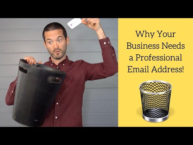 Why Your Business Needs a Professional Email Address!