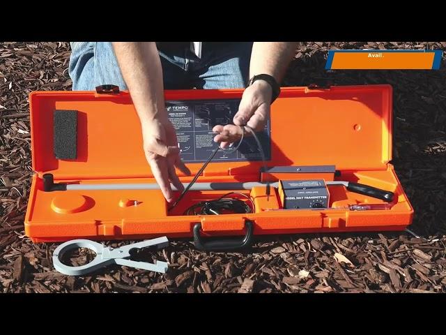 Tempo Greenlee 501 Tracker II Underground Cable and Wire Locator Main Features