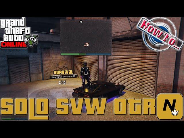 Grand Theft Auto V Online: SOLO Special Vehicle Warehouse OTR for GCTF