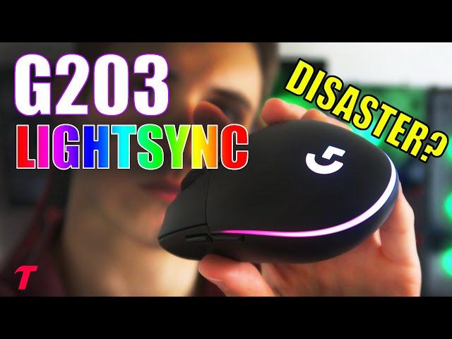 Logitech G203 LightSync Mouse Review - An Ergonomic Disaster? ($40 Gaming Mouse)